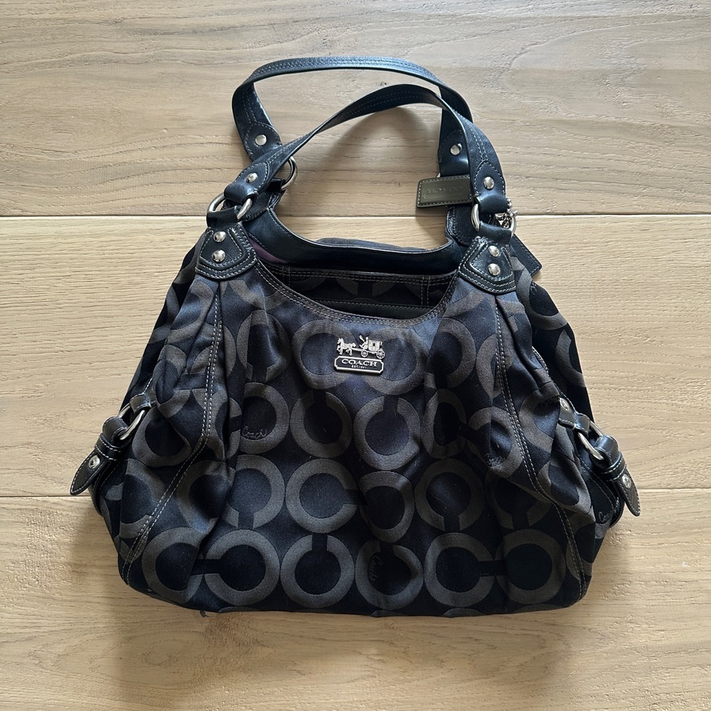 COACH SHOULDER BAG No F0973-14324 LARGE PURSE